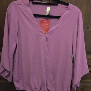 Evereve Allison Joy Larissa Cross Front Top